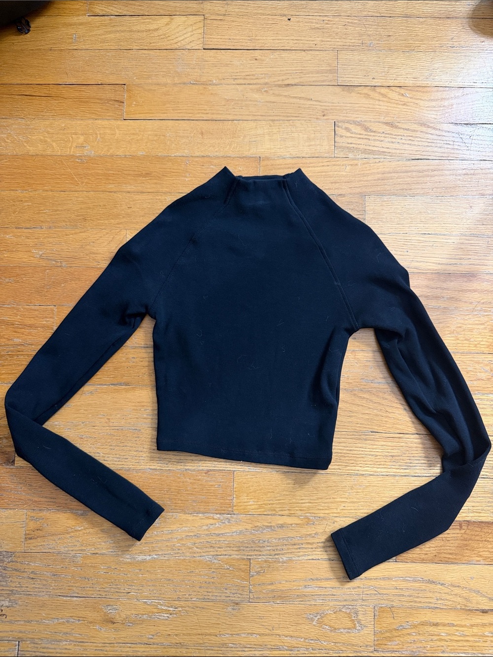 Zara mock neck top